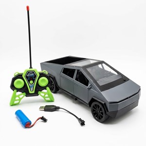 ماشین کنترلی تسلا رنگ طوسی مدل 9903