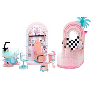 ست سالن آرایش و اسپا 5 در 1 عروسک های LOL Surprise مدل Shine on Salon and Spa_عروسک سورپرایزی