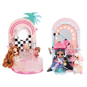 ست سالن آرایش و اسپا 5 در 1 عروسک های LOL Surprise مدل Shine on Salon and Spa_عروسک سورپرایزی
