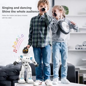 اسباب بازی ربات کنترلی هوشمند با حسگر مدل Nitouy RC Robot Gesture Sensing Programmable Dancing Singing Robotic Toys for Kids K30_اسباب بازی ربات