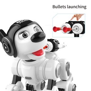 اسباب بازی ربات کنترلی سگ مدل Crazon 1901 Intelligent Police Dog-اسباب بازی ربات