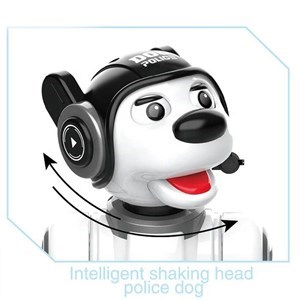 اسباب بازی ربات کنترلی سگ مدل Crazon 1901 Intelligent Police Dog-اسباب بازی ربات