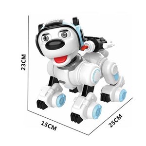 اسباب بازی ربات کنترلی سگ مدل Crazon 1901 Intelligent Police Dog-اسباب بازی ربات