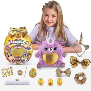 عروسک سورپرایزی رینبوکورنز RainBocoRns سری Epic Golden Egg مدل Deery Queen_عروسک سورپرایزی