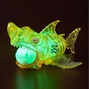 اسباب بازی اسکلت اسمشرز Smashers سری داینو آیلند Dino Island با استخوان قرمز مدل Giant Skull Over 30 Surprises_عروسک سورپرایزی