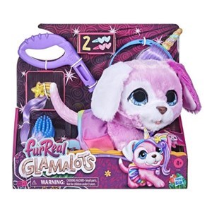 اسباب بازی عروسک هاپو رباتیک مدل Hasbro - FurReal - Glamalots Interactive Puppy_عروسک رباتیک
