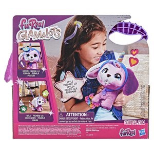 اسباب بازی عروسک هاپو رباتیک مدل Hasbro - FurReal - Glamalots Interactive Puppy_عروسک رباتیک