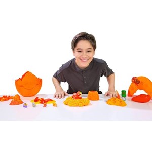 اسباب بازی تخم داینو اسمشرز Smashers سری مگا لایت آپ Mega Lightup چراغدار با استخوان قرمز مدل Red Bone_عروسک سورپرایزی